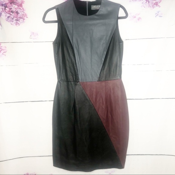 Hunter Dixon by Hunter Bell | Bliss Color blocked Sheath Dress - Picture 4 of 10